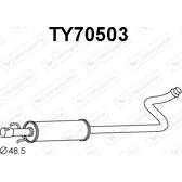 Silencieux avant VENEPORTE - TY70503