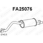 Silenziatore posteriore per Fiat PANDA