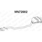 Silenziatore posteriore VENEPORTE - MN72002