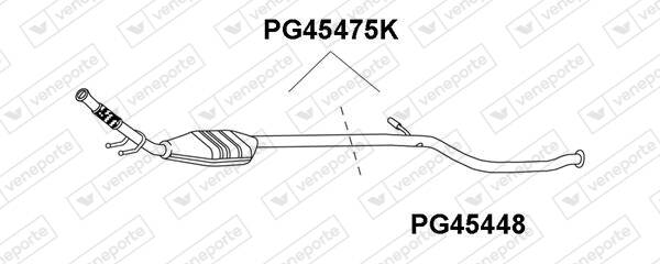 Repair Pipe, catalytic converter