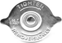 Verschlußdeckel, Kühler