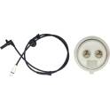 Sensor, Raddrehzahl WAGNER - ABS01067