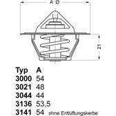 Thermostat d'eau WAHLER - 3141.87D
