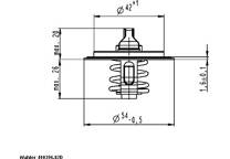 Thermostat, Kühlmittel