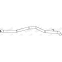 Abgasrohr WALKER - 10936