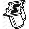 Corrugated Pipe, exhaust system WALKER - 10544