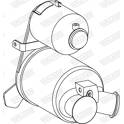 Diesel particulate filter WALKER - 73339