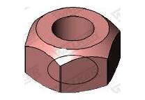 Écrou De Collecteur D'Échappement Febi-Bilstein 39064 - M10 X 1,5, Acier Cuivré, Pour Mercedes Anciennes (W123, W113, Etc.)