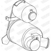 Filtro de fuligem/partículas, sistema de escape WALKER - 73335