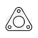 Gasket, exhaust pipe WALKER - 80201