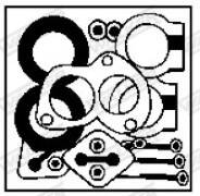 Mounting Kit, catalytic converter