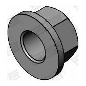 Nut, exhaust manifold WALKER - 81768