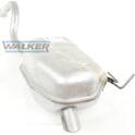 Pot échappement / Silencieux arrière WALKER - 22244