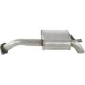 Silencieux Arrière MTS 01.60310 - Longueur 1000mm, Poids 6.2kg - Neuf, Compatible Multiple Références