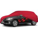 Bâche pour voiture Indoor Stretch Plus SUV taille M rouge WALSER - 30837