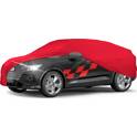 Bâche pour voiture Indoor Stretch Plus SUV taille L rouge WALSER - 30838