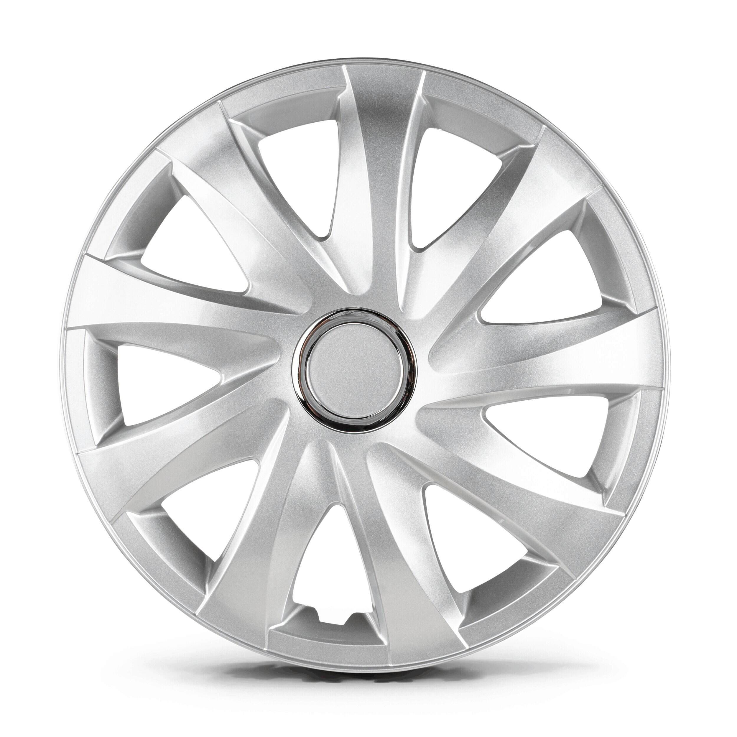 Drifter hubcaps 16" - 4 pieces silver