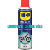 Lubrifiant chaîne vélo toutes conditions - WD40 - 250 ml WD40 - 33703/46NBA