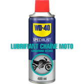 Lubrifiant chaîne moto conditions sèches - WD40 - 400 ml WD40 - 33786/46NBA