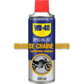 Graxa para correntes de motocicleta em condições úmidas - WD40 - 400 ml - WD40 - 33788/46NBA