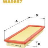 Air Filter WIX FILTERS - WA9657