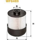 Brandstoffilter WIX FILTERS - WF8489