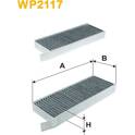 Cabin air filter WIX FILTERS - WP2117