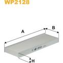 Cabin air filter WIX FILTERS - WP2128
