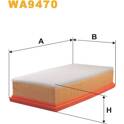 Filtro aria WIX FILTERS - WA9470