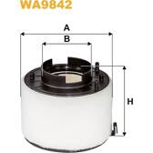 Filtro de ar WIX FILTERS - WA9842