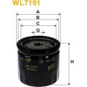 Filtro de aceite WIX FILTERS - WL7101