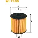 Filtro de aceite WIX FILTERS - WL7300