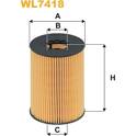 Filtro de aceite WIX FILTERS - WL7418