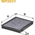 Interieurfilter WIX FILTERS - WP2168