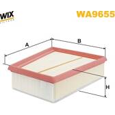 Luchtfilter WIX FILTERS - WA9655