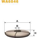 Luftfilter WIX FILTERS - WA6046