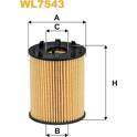 Oil Filter WIX FILTERS - WL7543