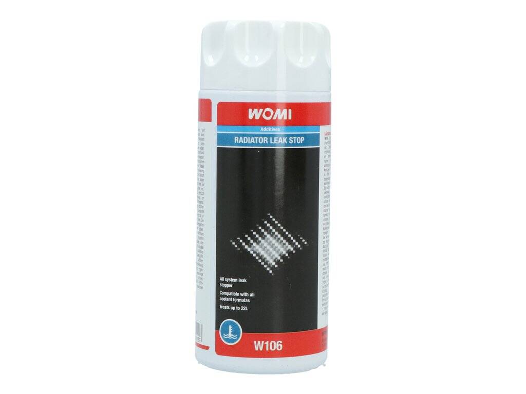 Radiator Stop Leak - W106 - Bottle - 250 ml - Womi