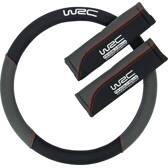 Kit 1 steering wheel cover and 2 Sport belt pans WRC - 7595