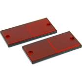 2 catadioptres rectangulaires rouges XL Perform Tools - 553919