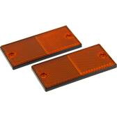 2 catadiottri rettangolari arancioni XL Perform Tools - 553918