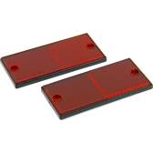 2 catadiottri rettangolari rossi XL Perform Tools - 553919