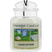Car Jar Ultimate Hanging - Clean Cotton YANKEE CANDLE - 195005