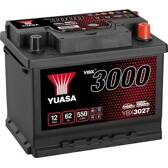 Batterie de démarrage 62Ah/550A YUASA - YBX3027
