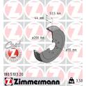 Brake Drum ZIMMERMANN - 180.5103.20
