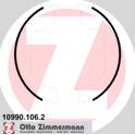 Bremsbackensatz ZIMMERMANN - 10990.106.2