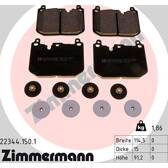 Bremsbeläge vorne ZIMMERMANN - 22344.150.1