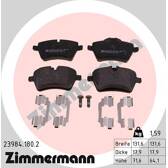 Bremsbeläge vorne ZIMMERMANN - 23984.180.2