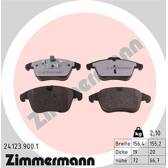 Bremsbeläge vorne ZIMMERMANN - 24123.900.1
