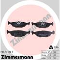 Bremsbelagsatz hinten ZIMMERMANN - 20675.170.1